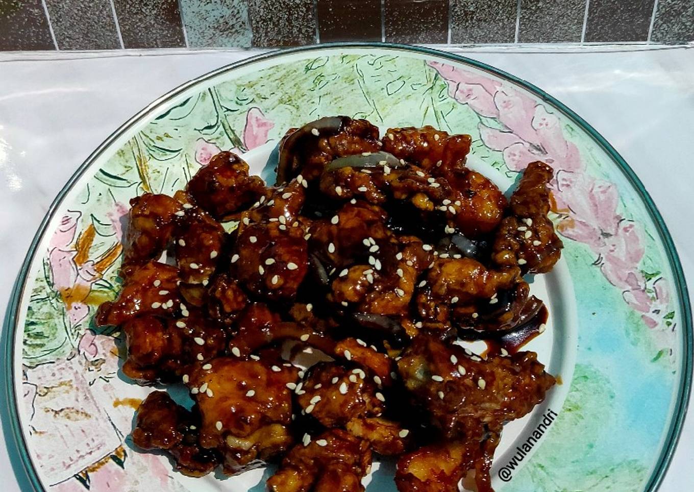 Ayam Crispy Lada Hitam