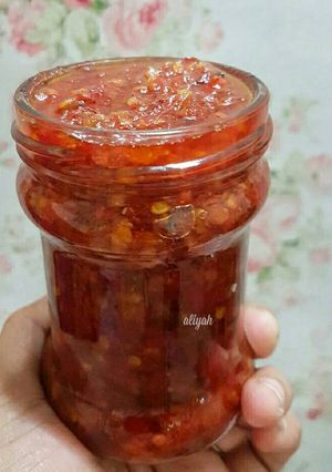 Foto resep Sambal terasi matang.untuk distok dikulkas