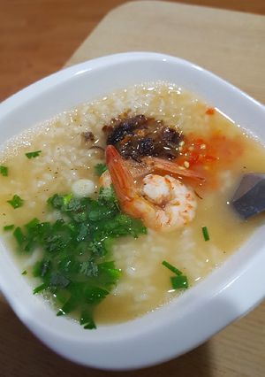 รูปของ ข้าวต้มกุ้ง ซุปใส