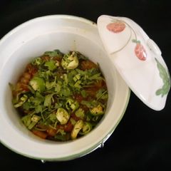 A picture of Torai sabzi.