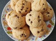 Una foto di biscotti avena