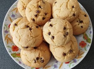 Foto di Biscotti Avena e Cioccolato Ricetta Senza Burro e con Soli Albumi