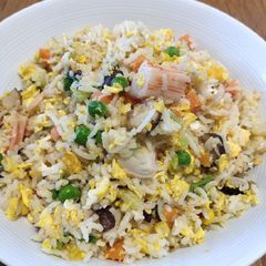 A picture of Crab Meat Fried Rice.
