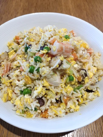 Easy Way Make Recipe Crab Meat Fried Rice that is So Delicious, So Delicious}