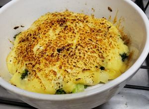 Foto de Gratinado de brócolis cremoso