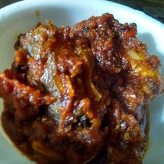 A picture of Fish curry.