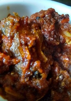 A picture of Fish curry.