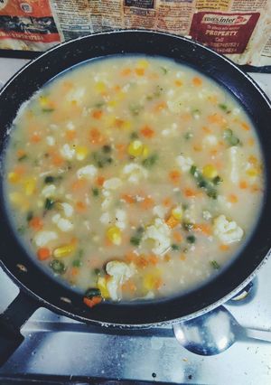 A picture of Healthy Oats Soup.