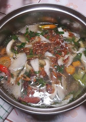 Foto resep Sup jamur wortel