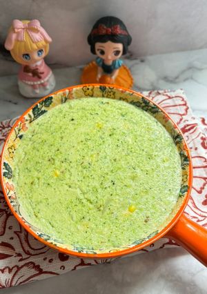 Foto resep Brokolli cream soup🥦🌽