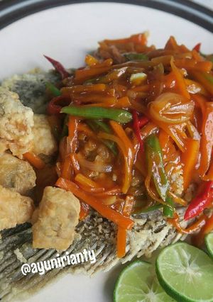 Foto resep Gurame asam manis