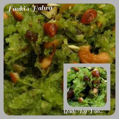A picture of Dudhi Halwa.