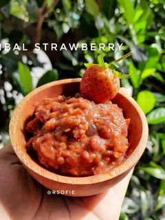 Foto resep Sambal Strawberry