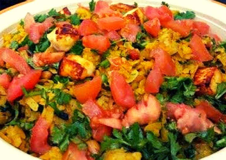 Steps to Make Perfect Mixed Veg Poha Biryani