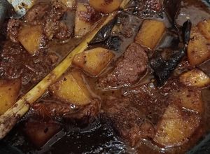 Foto resep Semur Daging Bumbu Instan BAMBOE