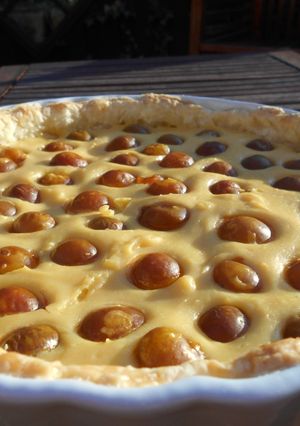 Une photo de Tarte aux mirabelles