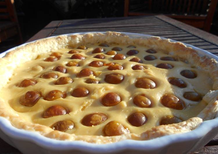 Tarte aux mirabelles