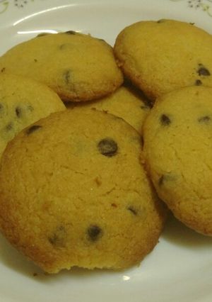 A picture of Chocolate chip cookies..