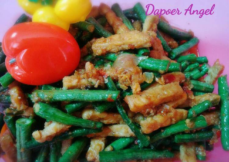 Langkah memasak Tumis kate saos tiram yang Bikin Ngiler