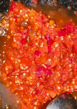 Foto resep Sambal Tempong Mentah