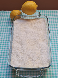 Una foto de Torta de limón cocada 🍋 🥥