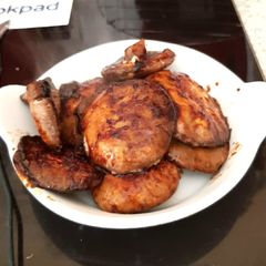 A picture of My Quick Ginger & Soy Sauce Mushrooms 😉 #2Flavours.