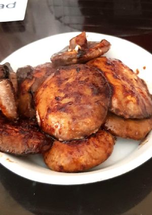 A picture of My Quick Ginger & Soy Sauce Mushrooms 😉 #2Flavours.