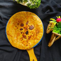 A picture of Moli Ka paratha.