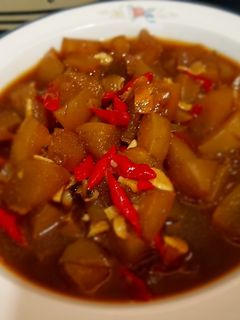 Foto resep Oseng Kikil Pedas Manis