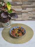 Wok de verduras coloridas