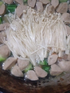 Foto resep Sup Oyong jamur Enoki