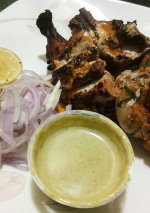 A picture of Tandoori chicken.