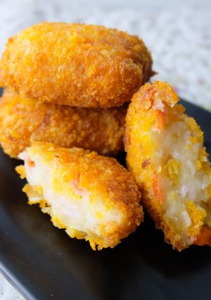 Foto resep Kani Cream Croquette ala Yoshinoya