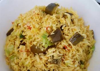 The New Way Making Recipe Vegetable biryani fusion Practical Delicious