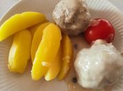 A picture of fish with bechamel