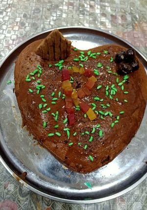 सिम्पल बिस्कुट केक (simple beetroot cake reicpe in Hindi) रेसिपी मुख्य फोटो