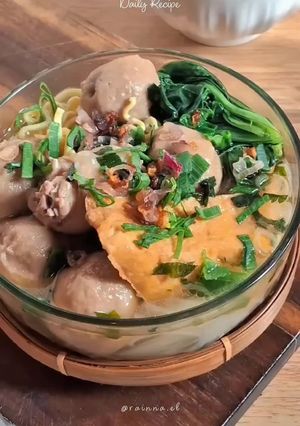 Foto resep Bakso Ayam Rumahan