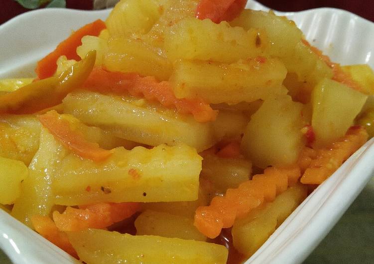 Cara Membuat Acar Masak Timun Suri yang Renyah