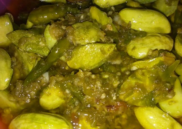 Sambel ijo pete pedesss..