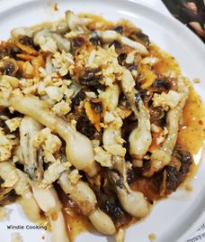 sò huyết cháy tỏi