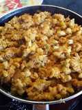 Extremaduran Migas with Fried Chorizo, Fried Potatoes, and Fried Pork Belly