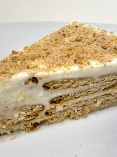 Una foto de Tarta de limón con galletas