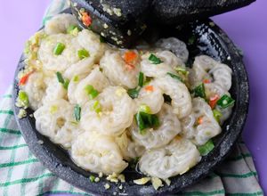 Foto resep Seblak Kering Viral Cobek / Cowet / Coet ala Rafael Tan buatan eks Raflatahugs