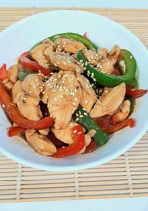 Foto resep Ayam Lada Hitam