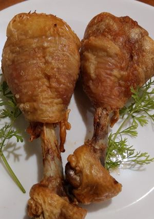 Una foto de Muslo de pollo en Airfryer