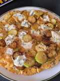 Omelette aux courgettes et à la fourme d'Ambert