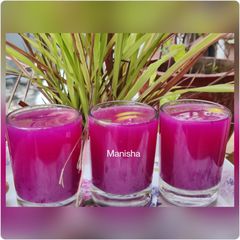 A picture of Jamun Ginger Lemonade (Indian Blackberry Lemonade).