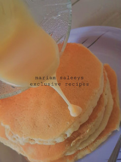 A picture of Eggless pancakes.