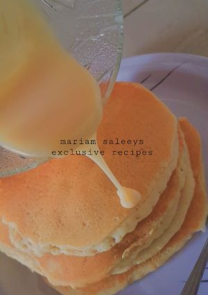 A picture of Eggless pancakes.