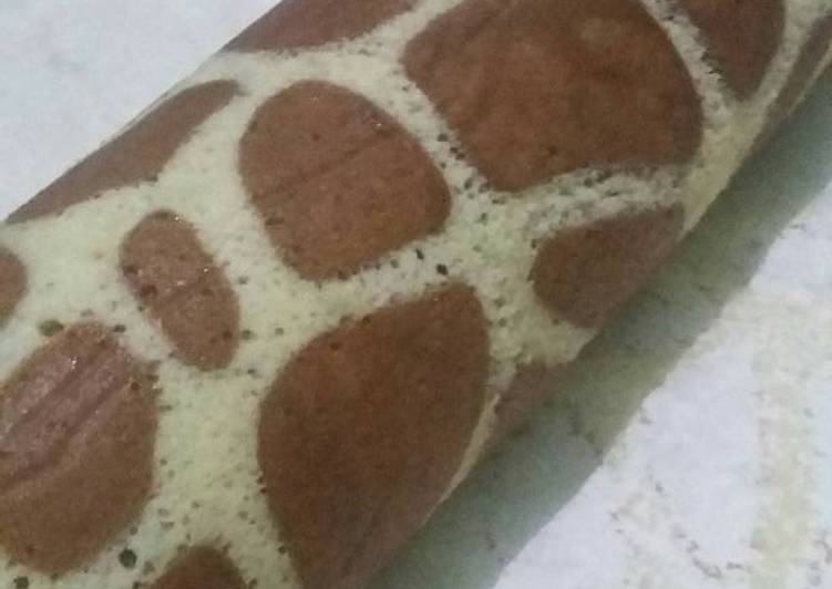 Bolu gulung motif... jerapah
